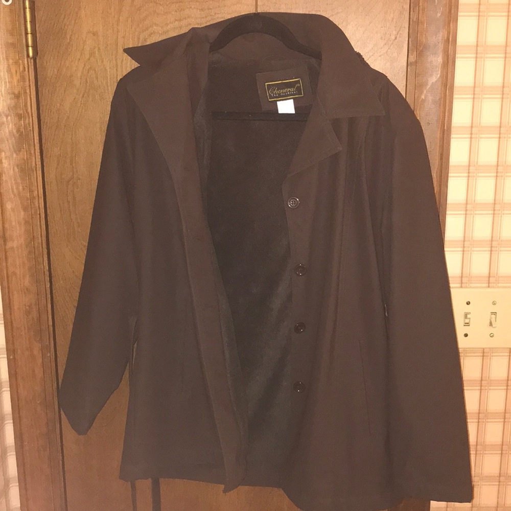 Brown jacket by cheneral